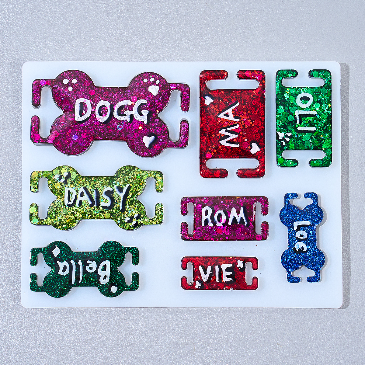 DIY Cat Dog ID Tag Silicone Mo - Pet Portrait Custom 리뷰 및 가격