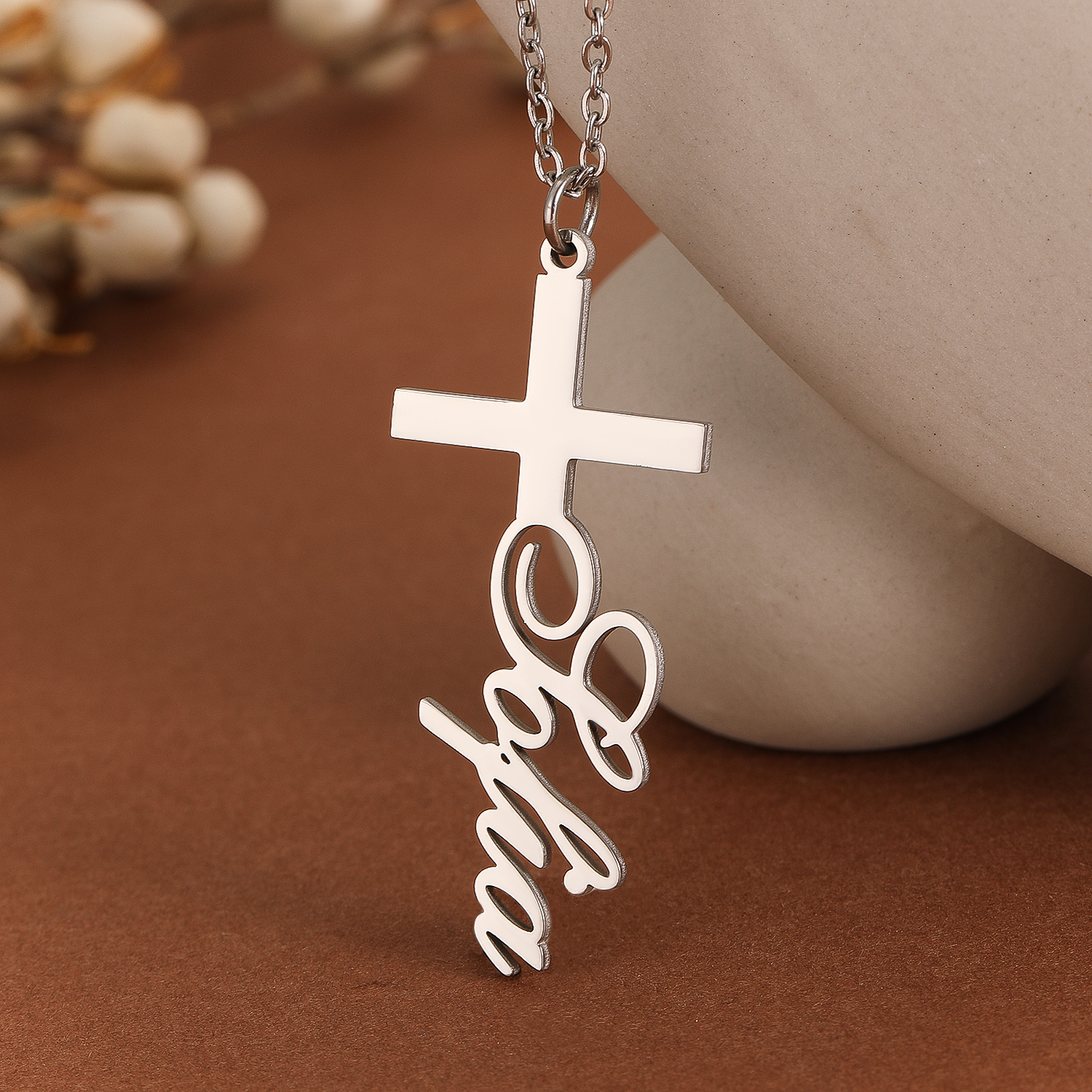 1pc Personalized Easter Gift S - Name Necklace Custom 리뷰 및 가격