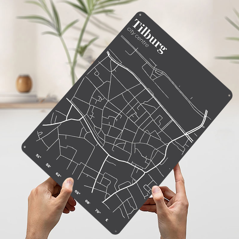 Tilburg City Centre Map Printe - Custom Map Poster 리뷰 및 가격