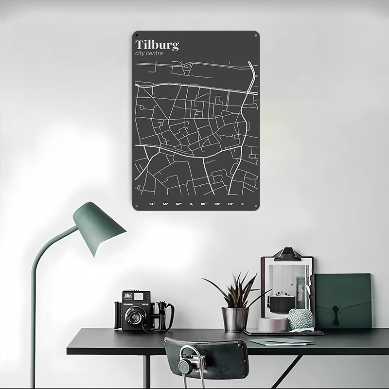 Tilburg City Centre Map Printe - Custom Map Poster 리뷰 및 가격