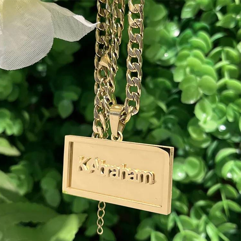 Custom Name Hip Hop Necklace f - Name Necklace Custom 리뷰 및 가격