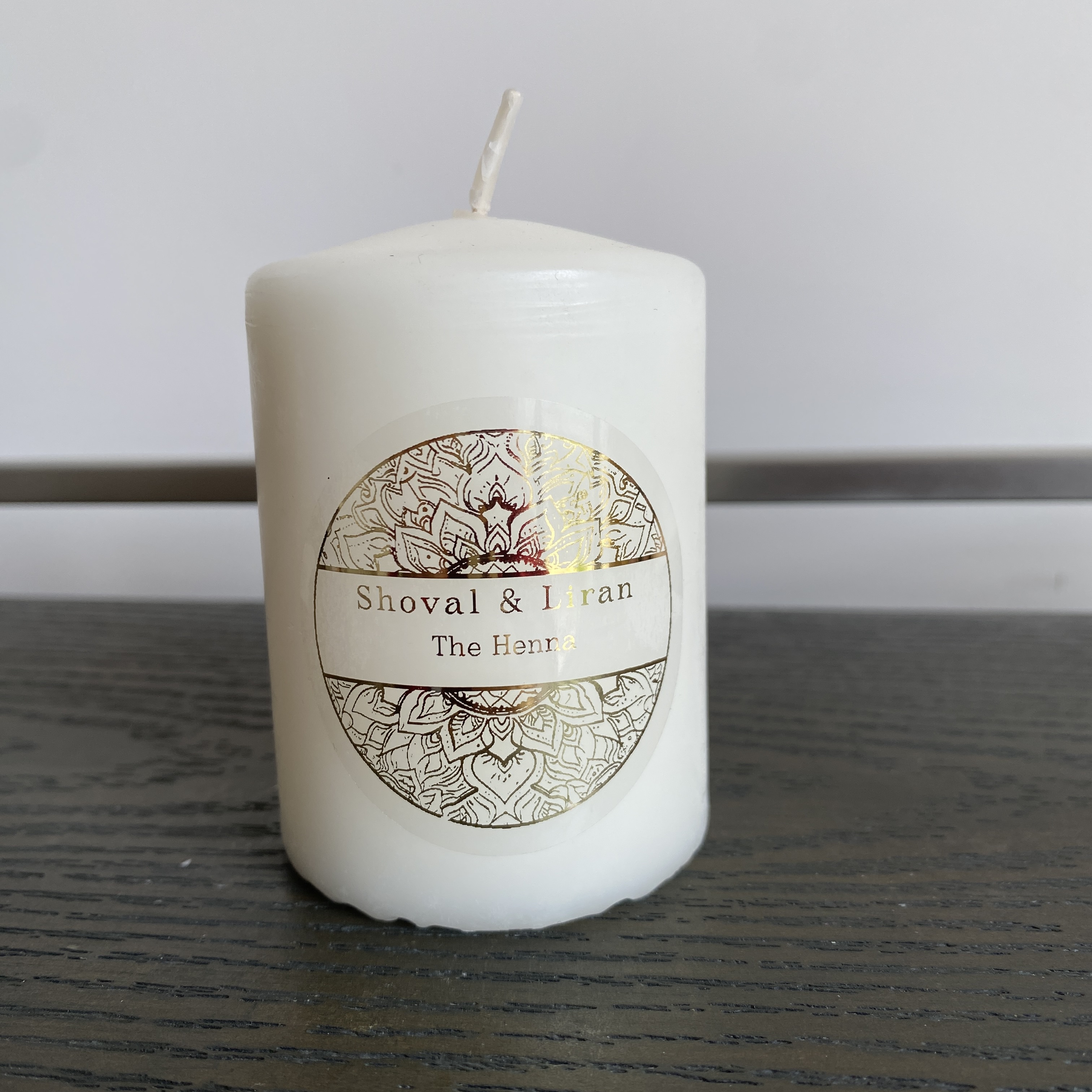 Custom henna day candle sticke - Personalised Candle Label 리뷰 및 가격