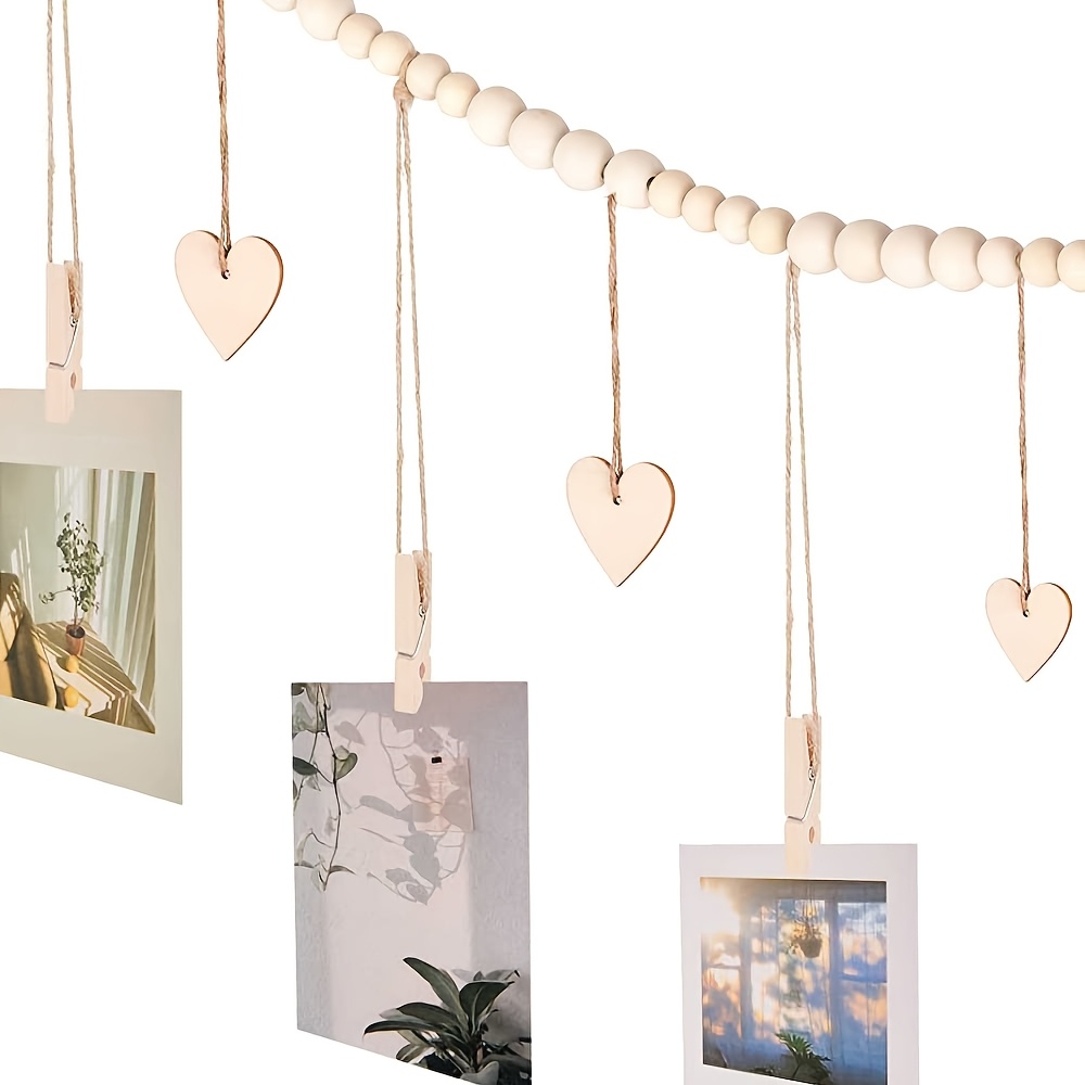 Hanging Photo Display Wall Dec - Engraved Wood Frame 리뷰 및 가격