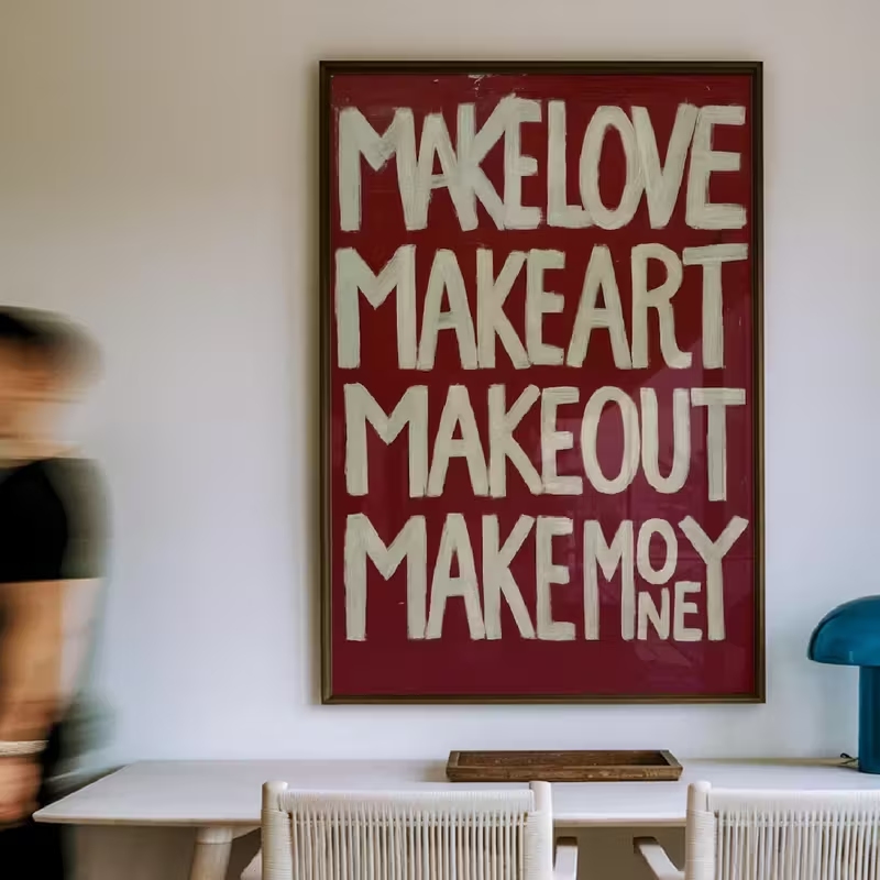 Modern,Retro Self Made Love Ki - Custom Map Poster 리뷰 및 가격