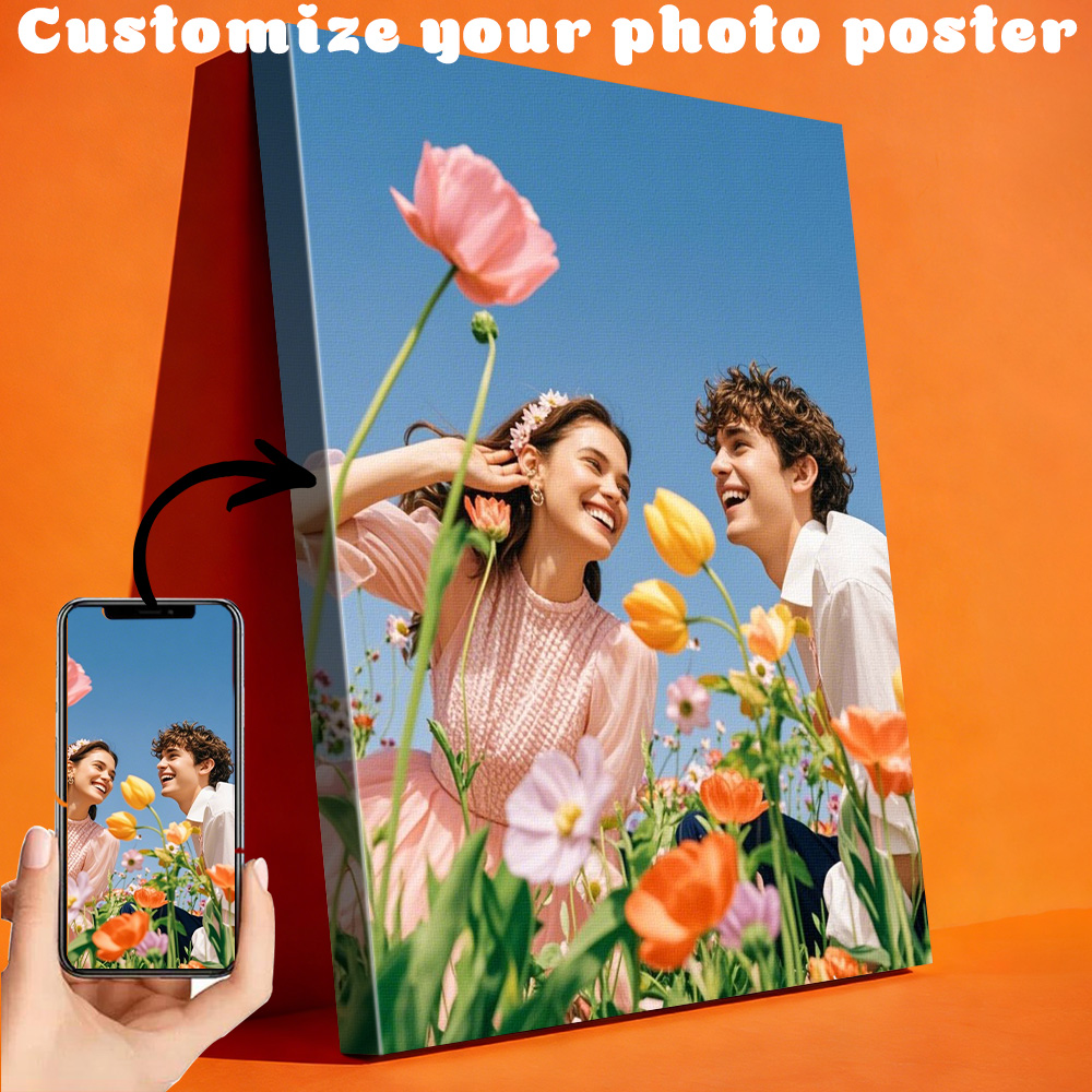 1 customized photo canvas, opt - Engraved Wood Frame 리뷰 및 가격