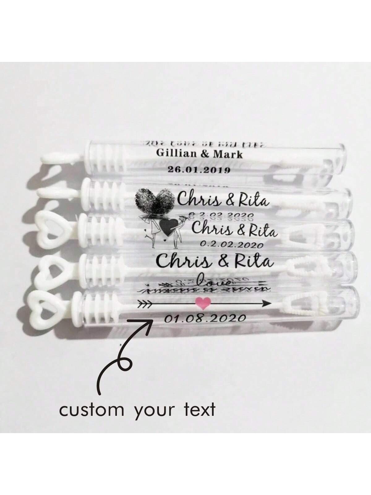 100 Wedding Bubble Tags Bubble - Personalised Candle Label 리뷰 및 가격
