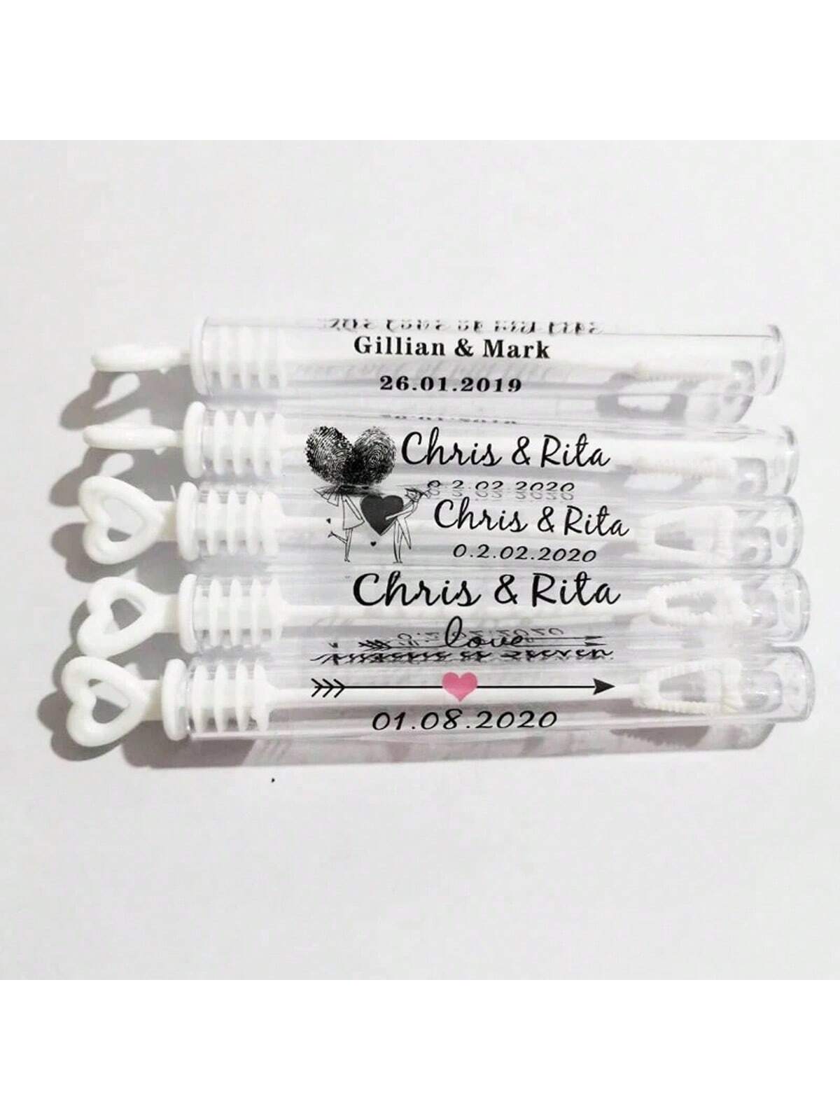 100 Wedding Bubble Tags Bubble - Personalised Candle Label 리뷰 및 가격