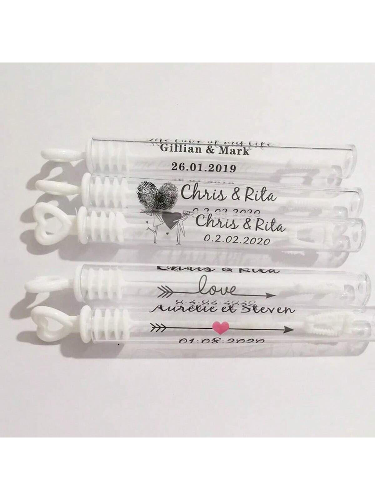 100 Wedding Bubble Tags Bubble - Personalised Candle Label 리뷰 및 가격