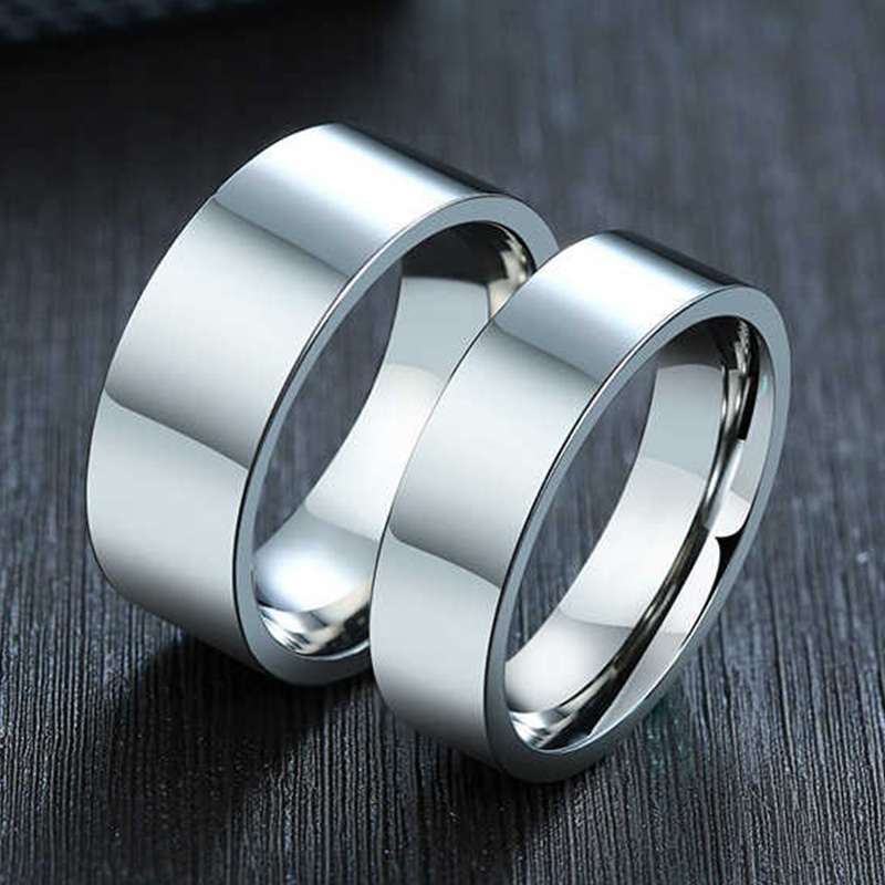 3/4/6/8mm Wide Stainless Steel - Initial Ring Custom 리뷰 및 가격