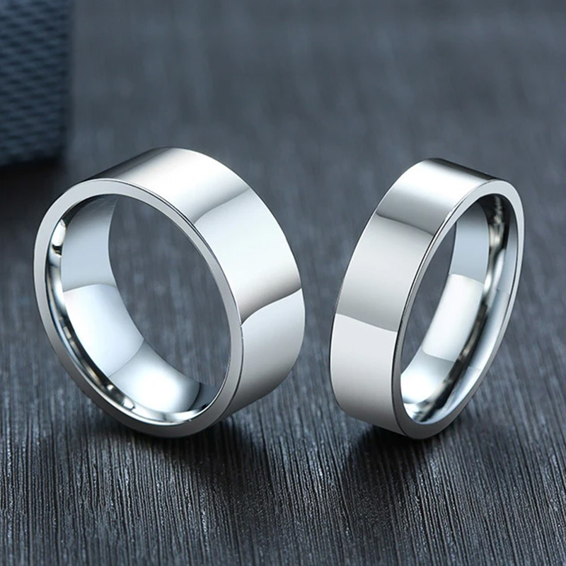 3/4/6/8mm Wide Stainless Steel - Initial Ring Custom 리뷰 및 가격