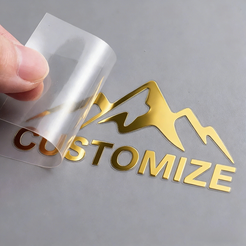 Shiny Gold Stickers Custom Log - Personalised Candle Label 리뷰 및 가격