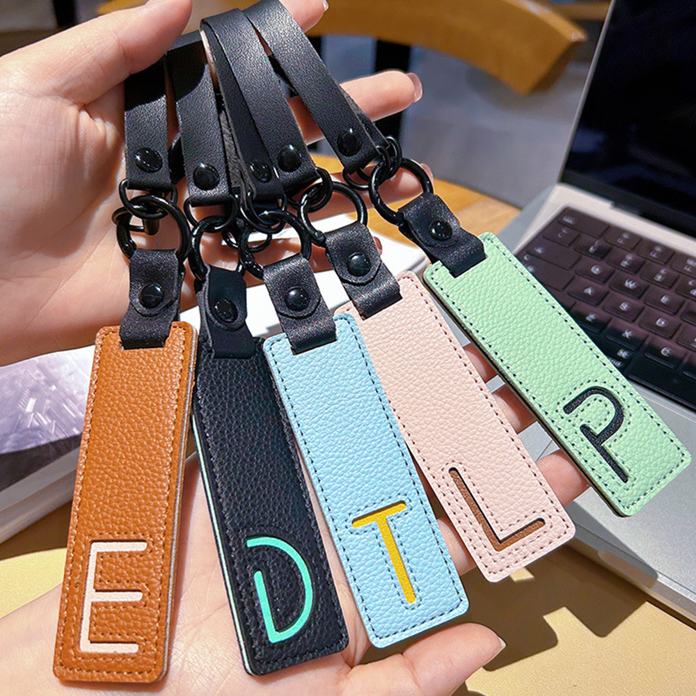 Classic Pu Leather Keychain A- - Monogram Keychain Leather 리뷰 및 가격