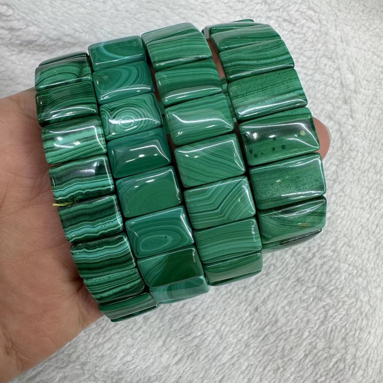 Genuine Natural Green Malachit - Coordinates Bracelet 리뷰 및 가격