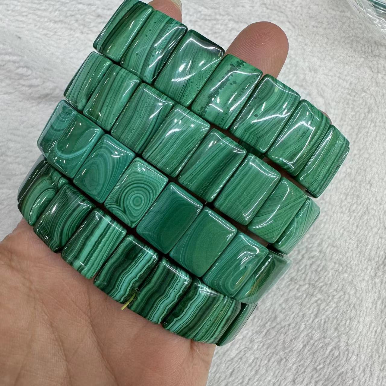 Genuine Natural Green Malachit - Coordinates Bracelet 리뷰 및 가격