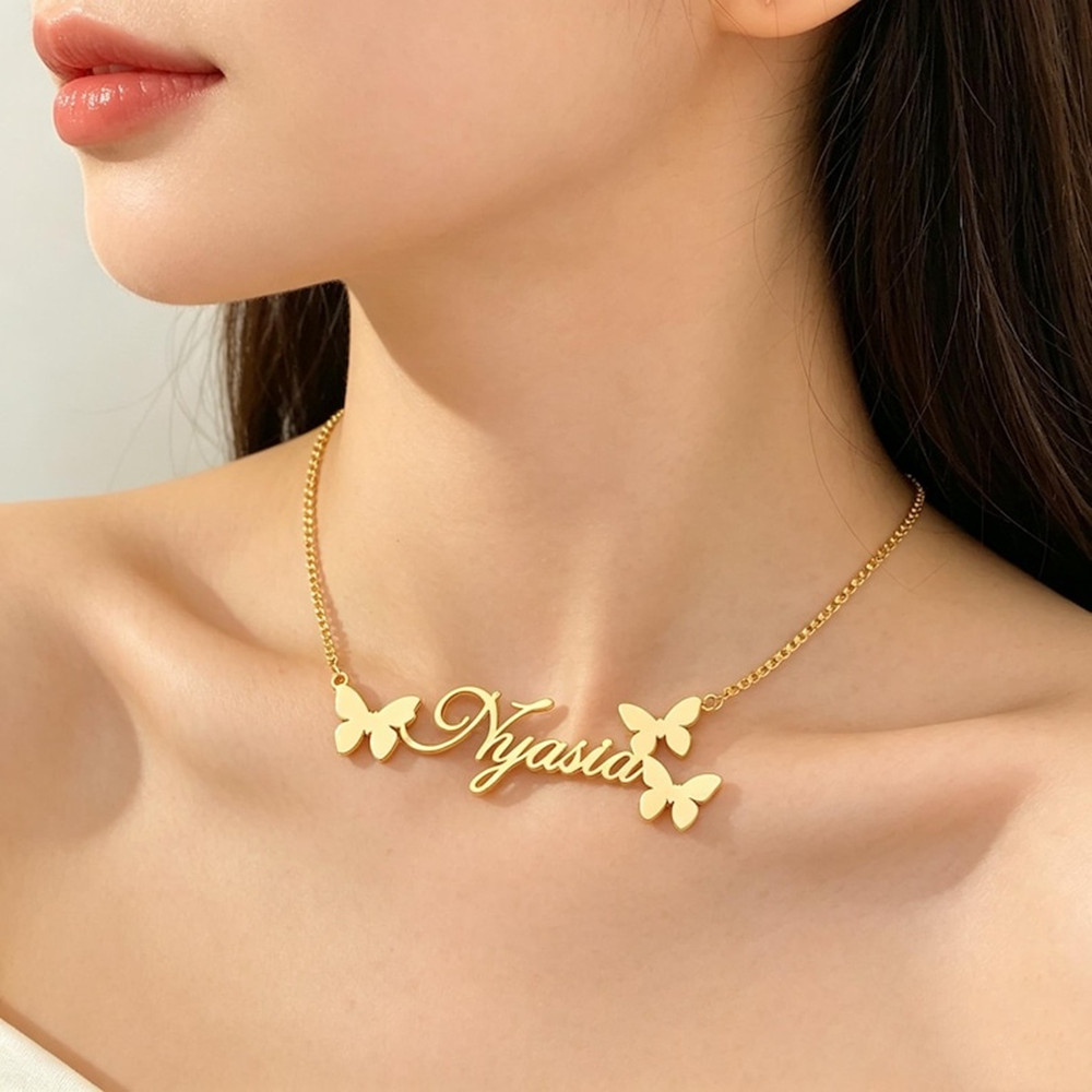 Custom Name Necklace Personali - Birth Flower Necklace 리뷰 및 가격