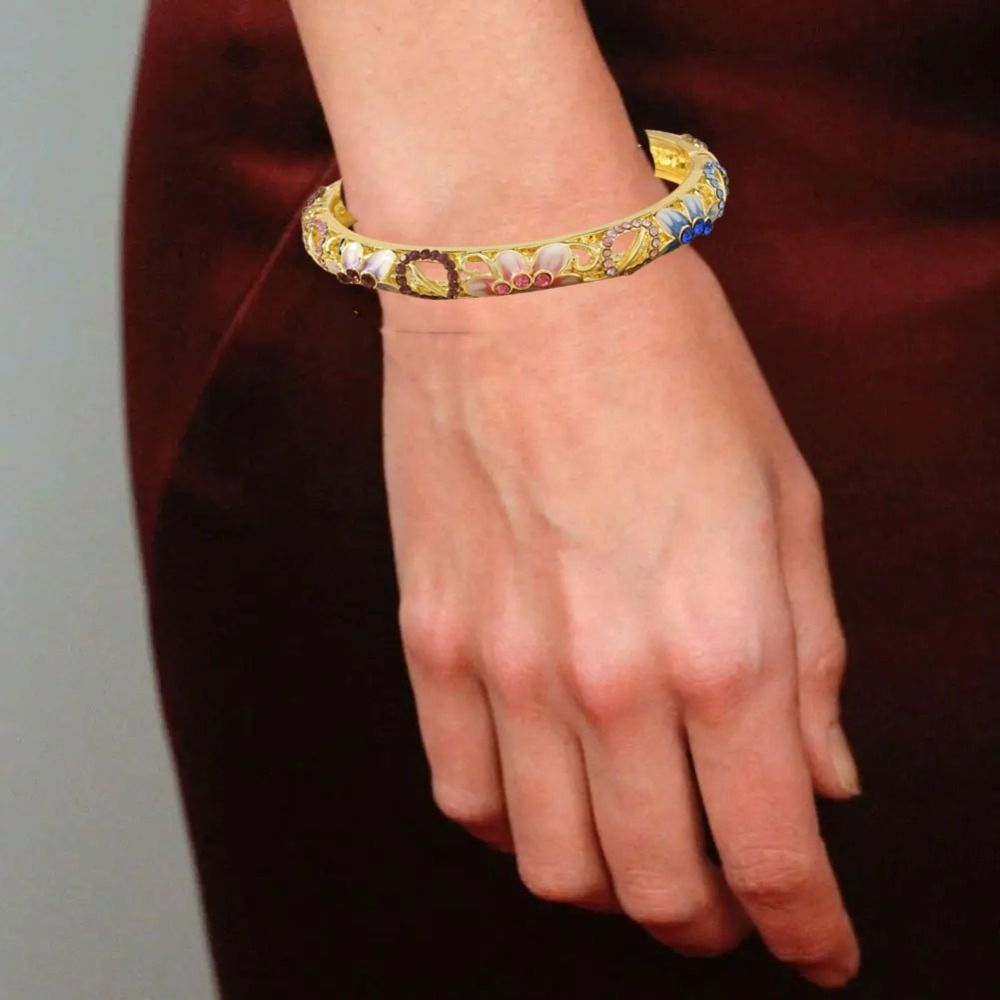 Double Bangle Vintage Cloisonn - Coordinates Bracelet 리뷰 및 가격