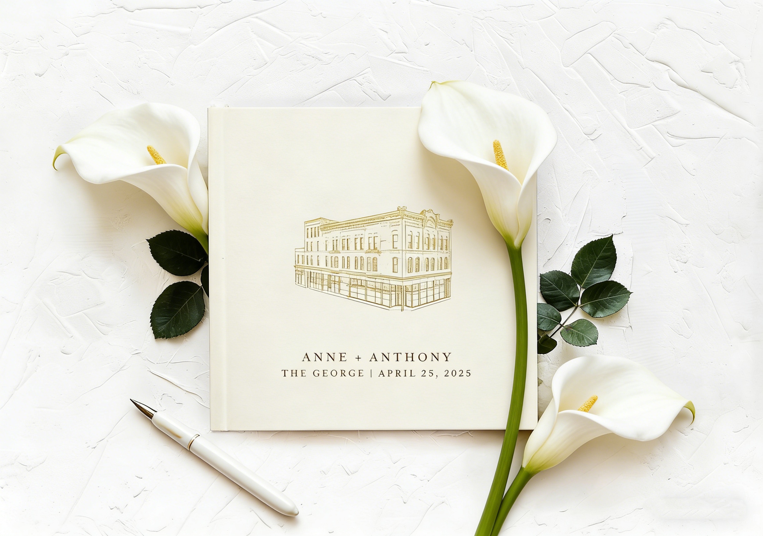 Custom Venue Illustration Wedd - Custom Photo Book 리뷰 및 가격