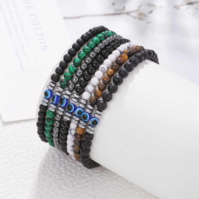 Trendy 4mm Obsidian Hematite N - Coordinates Bracelet 리뷰 및 가격