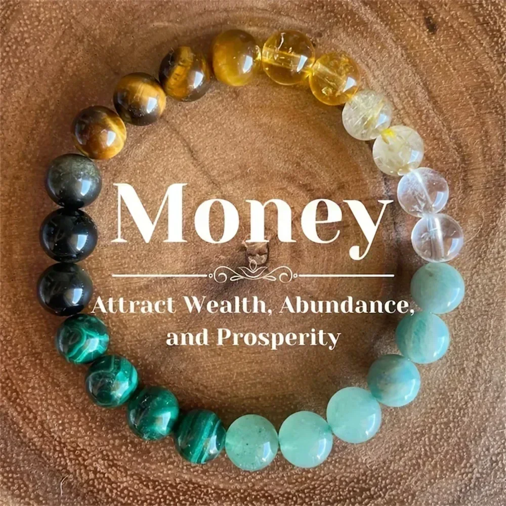 Attract Money Wealth Health Pu - Coordinates Bracelet 리뷰 및 가격
