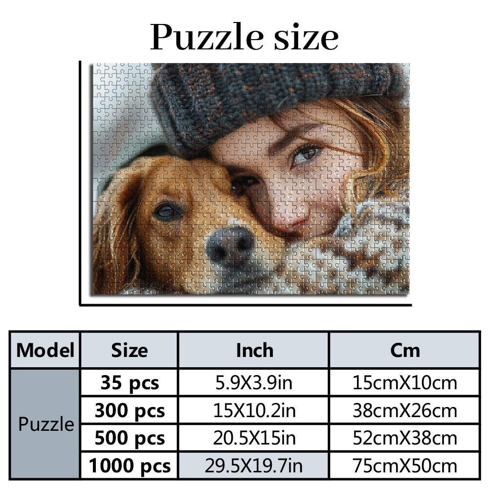 Personalized Custom Photo Puzz - Pet Portrait Custom 리뷰 및 가격