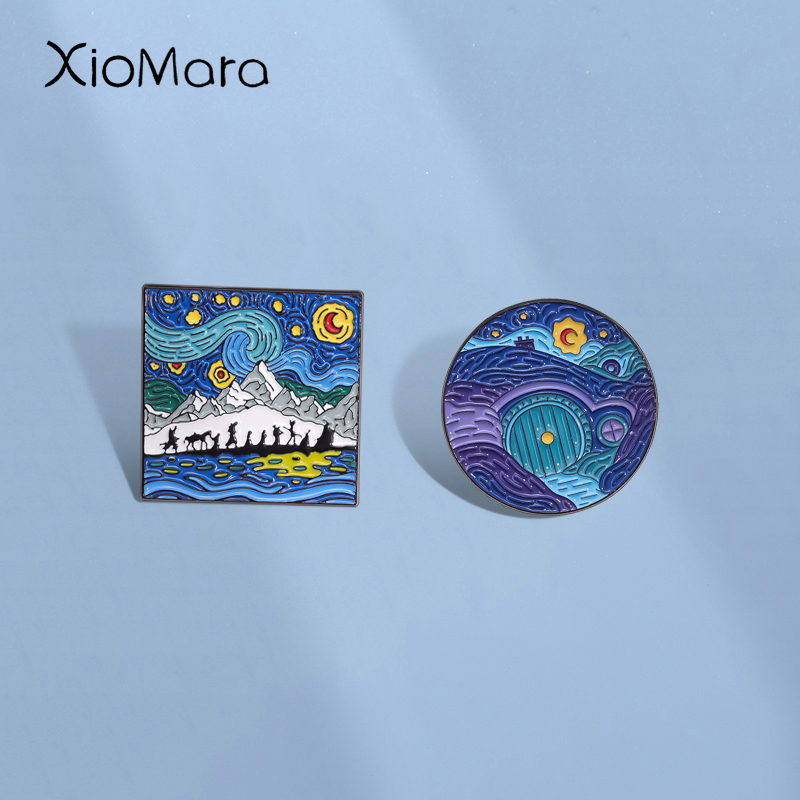 Night Sky Oil Painting Enamel  - Custom Night Sky 리뷰 및 가격